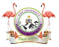 Kisii University Flamingo Rover Scouts logo